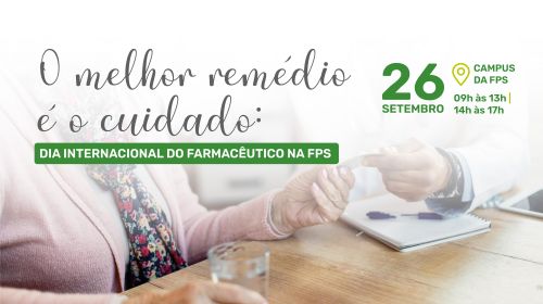 FPS promove atividades para o Dia Internacional do Farmacêutico 